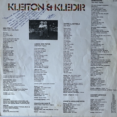 KLEITON & KLEIDIR, 1982 - BANANEIRA DISCOS - DISCO DE VINIL E CDS- FRETE GRÁTIS PARA TODO O BRASIL 