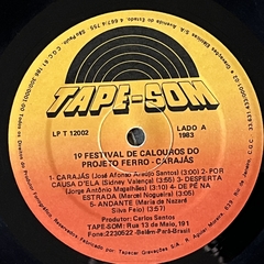 1º FESTIVAL DE CALOUROS DO PROJETO FERRO - CARAJÁS, 1983 - BANANEIRA DISCOS - DISCO DE VINIL E CDS- FRETE GRÁTIS PARA TODO O BRASIL 