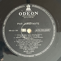 PAR CONSTANTE - ORLANDO SILVEIRA - 1957 - BANANEIRA DISCOS - DISCO DE VINIL E CDS- FRETE GRÁTIS PARA TODO O BRASIL 