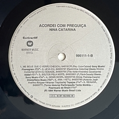 NINA CATARINA - ACORDEI COM PREGUIÇA - 1994 - loja online