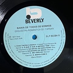 BAHIA DE TODOS SO SONHOS - ORQUESTRA ROMANTICA DE ITAPOAN - BANANEIRA DISCOS - DISCO DE VINIL E CDS- FRETE GRÁTIS PARA TODO O BRASIL 