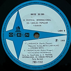 As Vencedoras Do III Festival Da Canção Popular, 1968 - BANANEIRA DISCOS - DISCO DE VINIL E CDS- FRETE GRÁTIS PARA TODO O BRASIL 