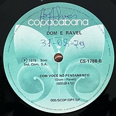 7/EP - DOM E RAVEL, 1978 - BANANEIRA DISCOS - DISCO DE VINIL E CDS- FRETE GRÁTIS PARA TODO O BRASIL 