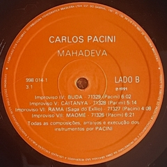 CARLOS PACINI - MAHADEVA - BANANEIRA DISCOS - DISCO DE VINIL E CDS- FRETE GRÁTIS PARA TODO O BRASIL 