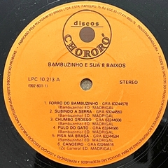 BAMBUZINHO E SUA 8 BAIXOS, 19?? - BANANEIRA DISCOS - DISCO DE VINIL E CDS- FRETE GRÁTIS PARA TODO O BRASIL 