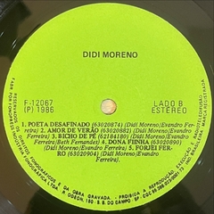 DIDI MORENO - "EU VIVO DE CANTAR... E CANTO APENAS... " - BANANEIRA DISCOS - DISCO DE VINIL E CDS- FRETE GRÁTIS PARA TODO O BRASIL 