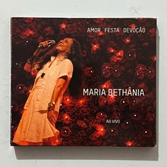 CD/ MARIA BETHANIA, AMOR, FESTA DEVOÇÃO AO VIVO, 2010