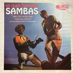 Os Mais Famosos Sambas, 19?? - Lp ( Disco Vg+)