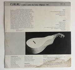 Cururu E Outros Cantos Das Festas Religiosas - Mt - Lp/vinil - comprar online