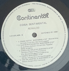 Reinaldo - 1990 - Coisa Sentimental - 1990 ( Disco Vg+) Cb1 na internet