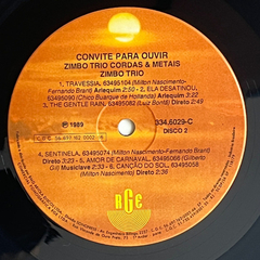 Zimbo Trio/convite Para Ouvir-lp Duplo- 1989 - (lp Vg+) C.b9 - BANANEIRA DISCOS - DISCO DE VINIL E CDS- FRETE GRÁTIS PARA TODO O BRASIL 