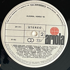 Alegria, Verão - 1983 - Lp - BANANEIRA DISCOS - DISCO DE VINIL E CDS- FRETE GRÁTIS PARA TODO O BRASIL 