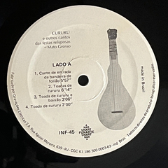 Cururu E Outros Cantos Das Festas Religiosas - Mt - Lp/vinil na internet