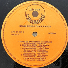 Bambuzinho E Sua 8 Baixos, 19?? - Lp/vinil - BANANEIRA DISCOS - DISCO DE VINIL E CDS- FRETE GRÁTIS PARA TODO O BRASIL 