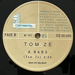 COMPACTO/ TOM ZÉ - SE O ACASO É CHORAR/ O BABÁ , 1972 - comprar online