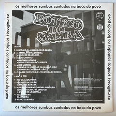 Conjunto Explosão Do Samba ?- Boteco Do Samba, 1977 - comprar online