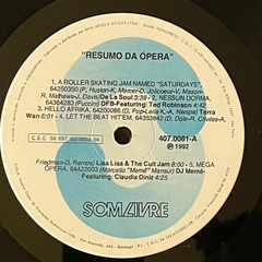 Resumo Da Ópera, 1992 - BANANEIRA DISCOS - DISCO DE VINIL E CDS- FRETE GRÁTIS PARA TODO O BRASIL 