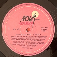 BUBUSKA - DESEJO COLORIDO - 1986 - BANANEIRA DISCOS - DISCO DE VINIL E CDS- FRETE GRÁTIS PARA TODO O BRASIL 