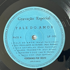 VENCEDORES POR CRISTO, FALE DO AMOR, 1971 - BANANEIRA DISCOS - DISCO DE VINIL E CDS- FRETE GRÁTIS PARA TODO O BRASIL 