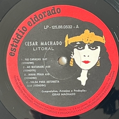 Cesar Machado ?- Litoral,1988 - BANANEIRA DISCOS - DISCO DE VINIL E CDS- FRETE GRÁTIS PARA TODO O BRASIL 