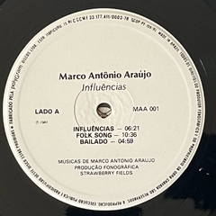 Marco Antônio Araújo* ?- Influências, 1981 - BANANEIRA DISCOS - DISCO DE VINIL E CDS- FRETE GRÁTIS PARA TODO O BRASIL 