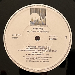 William Ackerman ?- Passage, 1987 - BANANEIRA DISCOS - DISCO DE VINIL E CDS- FRETE GRÁTIS PARA TODO O BRASIL 