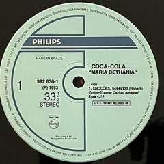 MARIA BETHÂNIA, COCA - COLA, 1993 - BANANEIRA DISCOS - DISCO DE VINIL E CDS- FRETE GRÁTIS PARA TODO O BRASIL 