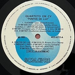 QUARTETO EM CY, PONTO DE LUZ, 1983 - BANANEIRA DISCOS - DISCO DE VINIL E CDS- FRETE GRÁTIS PARA TODO O BRASIL 