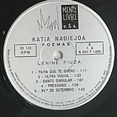 KATIA NADIEJDA - POEMAS - LENINE FIUZA - comprar online