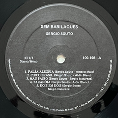 SERGIO SOUTO, SEM BABILAQUES, 19?? - BANANEIRA DISCOS - DISCO DE VINIL E CDS- FRETE GRÁTIS PARA TODO O BRASIL 