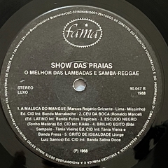 Show Das Praias - O Melhor Das Lambadas E Samba Reggae, 1988 - loja online