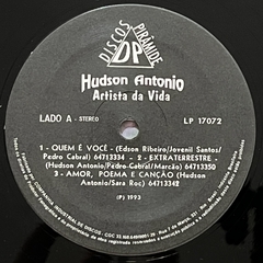 HUDSON ANTONIO, ARTISTA DA VIDA, 1993 - BANANEIRA DISCOS - DISCO DE VINIL E CDS- FRETE GRÁTIS PARA TODO O BRASIL 