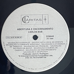 Carlos Buby, Templo Espírita Caboclo Guaracy ‎– Abertura E Encerramento - Umbanda Nas Sete Linhas- 1994 - BANANEIRA DISCOS - DISCO DE VINIL E CDS- FRETE GRÁTIS PARA TODO O BRASIL 