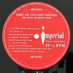 Mike Falcão , SEU ORGÃO E RITMO - SONHEI QUE ESTAVAMOS DANÇANDO , 1960 - loja online