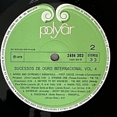 SUCESSOS INTERNACIONAIS - VOL 4 - 1973 - BANANEIRA DISCOS - DISCO DE VINIL E CDS- FRETE GRÁTIS PARA TODO O BRASIL 