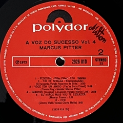 A VOZ DO SUCESSO VOL 4 - MARCUS PITTER - 1972 - BANANEIRA DISCOS - DISCO DE VINIL E CDS- FRETE GRÁTIS PARA TODO O BRASIL 