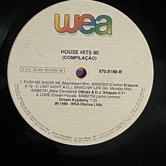 HOUSE HITS 90 - COLETÂNEA - 1990 - BANANEIRA DISCOS - DISCO DE VINIL E CDS- FRETE GRÁTIS PARA TODO O BRASIL 