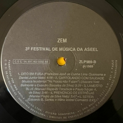 3º Festival De Música Da Aseel - 1989 - BANANEIRA DISCOS - DISCO DE VINIL E CDS- FRETE GRÁTIS PARA TODO O BRASIL 