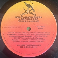 Fernando Guimarães - Bem-Ti-Viagem Primeira a Ribeirão Fundo- 1990 - BANANEIRA DISCOS - DISCO DE VINIL E CDS- FRETE GRÁTIS PARA TODO O BRASIL 