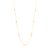 Colar Tiffany Cristais- Dourado - comprar online