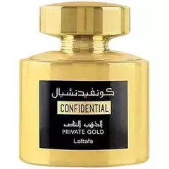 Confidential Gold Lattafa 100ml - tienda online