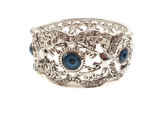 Pulsera niquelada con ojo turco en internet