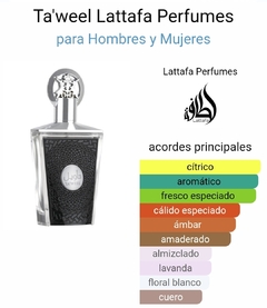 Ta'weel Lattafa Perfume 100ml - tienda online