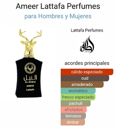 Al Noble Ameer Lattafa 100ml Unisex - comprar online