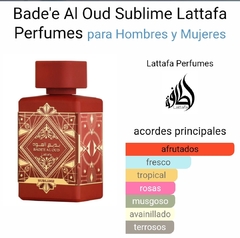 Badee al Oud Sublime Lattafa 100ml - comprar online