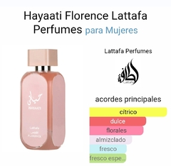 Hayaati Florence Lattafa 100ml - comprar online