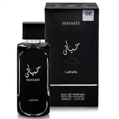 Hayaati Black Lattafa 100ml - Bahiya