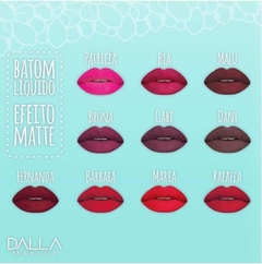 Batom Líquido Efeito Matte - Dalla Makeup - loja online