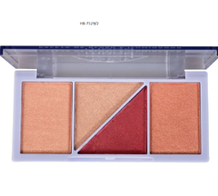 Paleta De Blush e Iluminador Feels Mood Ruby Rose HB-7529 - Portal Make