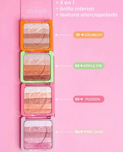 Iluminador Shine Bomb Shimmer Brick Vegano Melu by Ruby Rose - comprar online